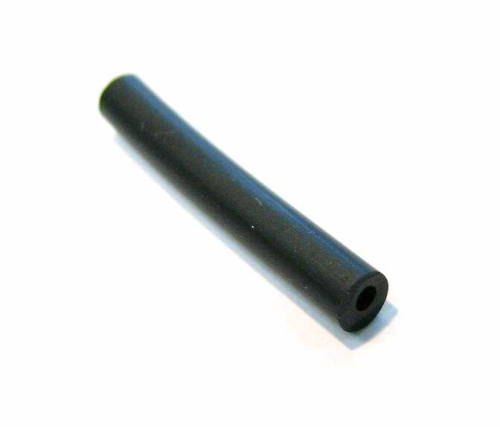 Rubber tube 3 mm – black – 2 cm