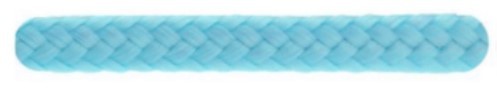 Sail rope – PP tape – 8 mm turquoise – 1 meter