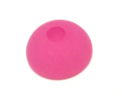 Polaris half bead 16x8 mm – pink