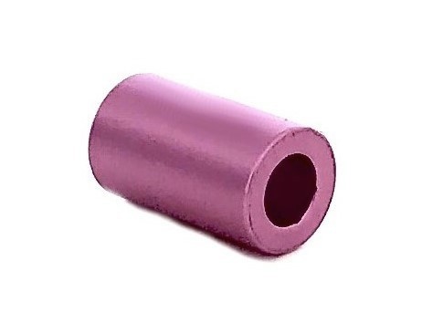 Aluminum tube anodised 10x6 mm – anodised pink