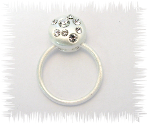 Creative pendant -Charmsbear crystal silver plated