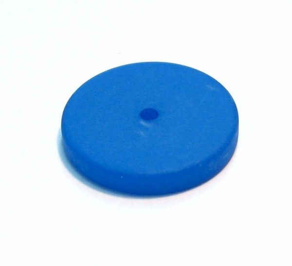 Polaris Scheibe 16mm - rund - blau