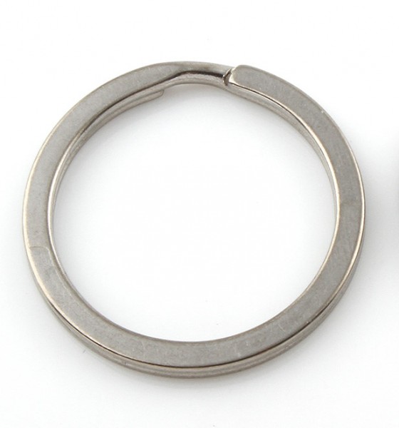 Key ring – spiral ring 30 mm – stainless steel – 1 pcs.