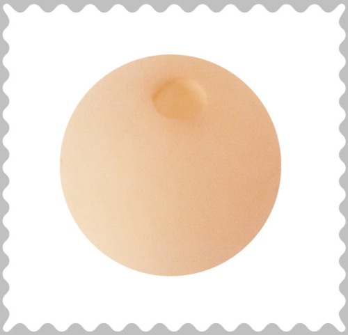 Polarisbead walnut 16 mm – Large hole