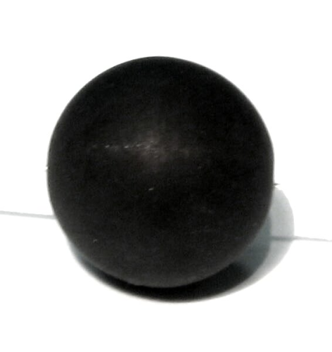 Polarisperle 8mm schwarz - Kleinloch