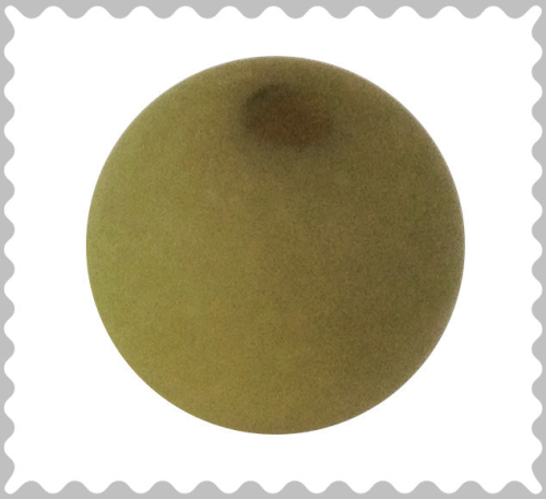 Polarisperle olive 16 mm - Großloch