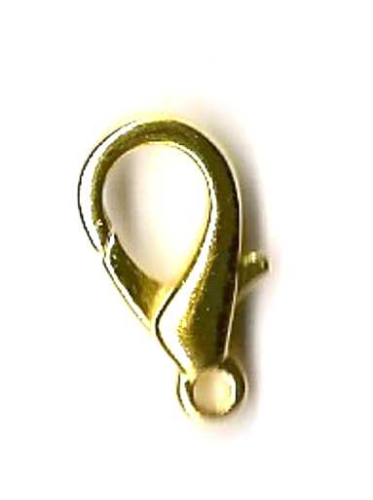 Karabiner 14mm - Farbe: gold