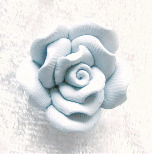 Rose 20mm - weiß