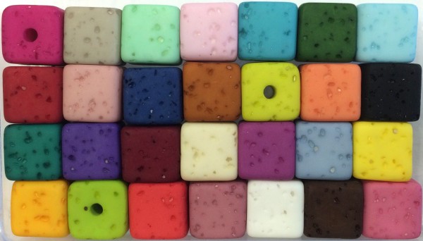 Polaris Gala Sweet Dice 8 mm – 26 pieces in different colors