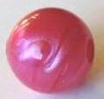 Marble mother-of-bead effect bead 14 mm – pink