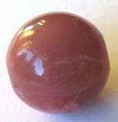 Marble Effect bead -8 mm – aubergine