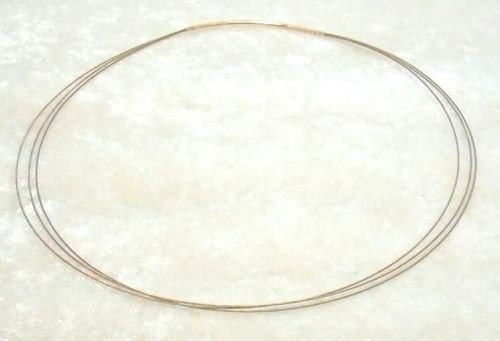 Collier 3-reihig , 42cm in goldf.