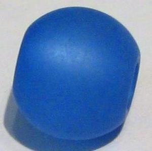 Polarisperle blau 10 mm - Großloch