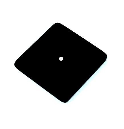 Polaris disc 16 mm – angular – black