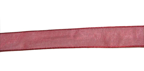 Organza ribbon red – 1 meter