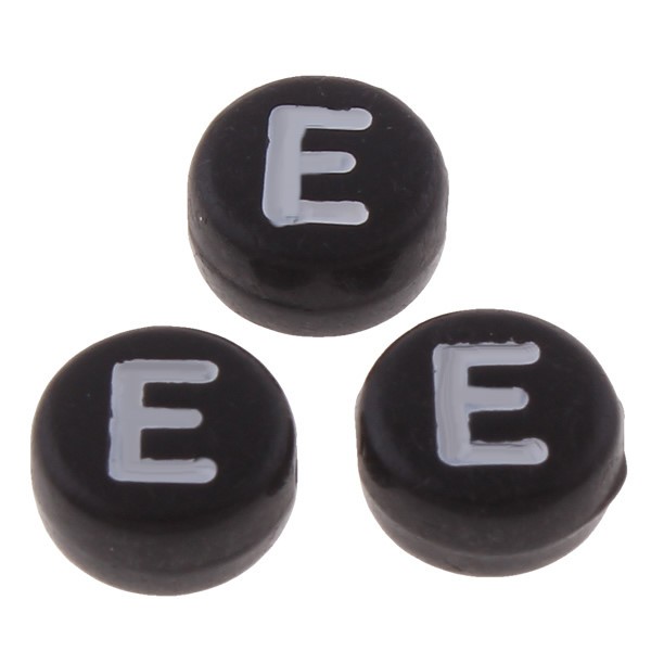 Letter bead E – 7x4 mm – 1 pcs.