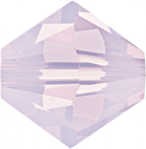 Swarovski Crystal 5328 Xilion Bicone Bead 4mm --- 10 Stück - Rose Water Opal