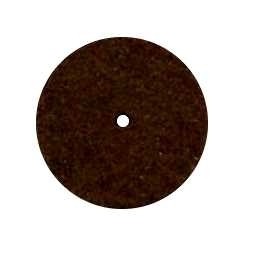 Felt disc dark brown – 22x3mm