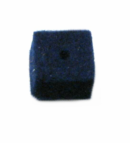Filzviereck nachtblau - 10x10x5mm