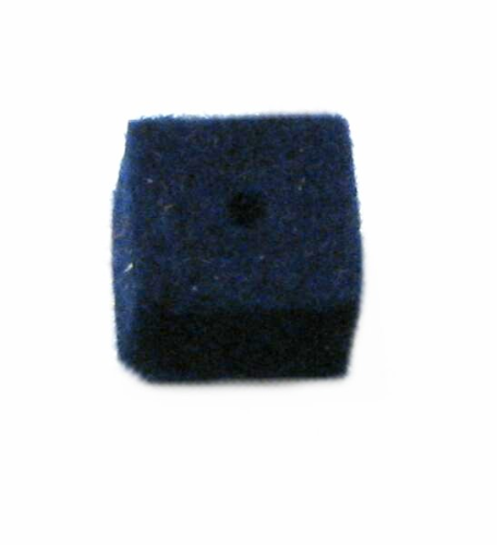 Felt quadrangle night blue – 10x10x5mm