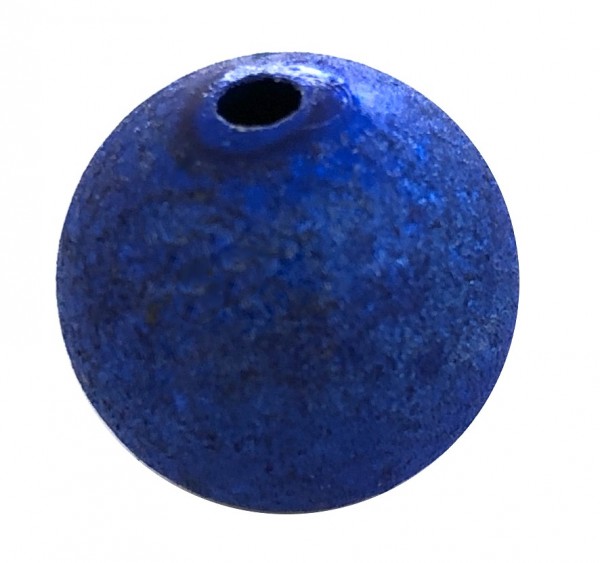 Glitter dust bead 20 mm – sapphire blue – 1 pcs.