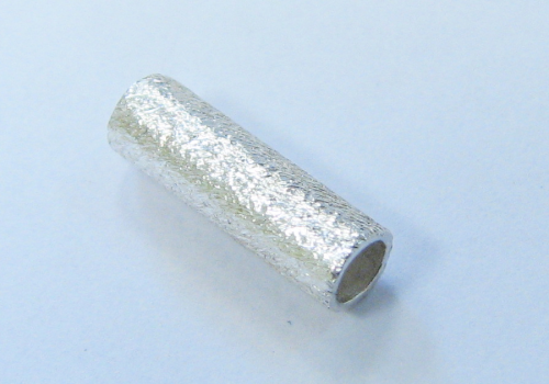 Tube 14x4,5mm, brushed 925 mm SIlber