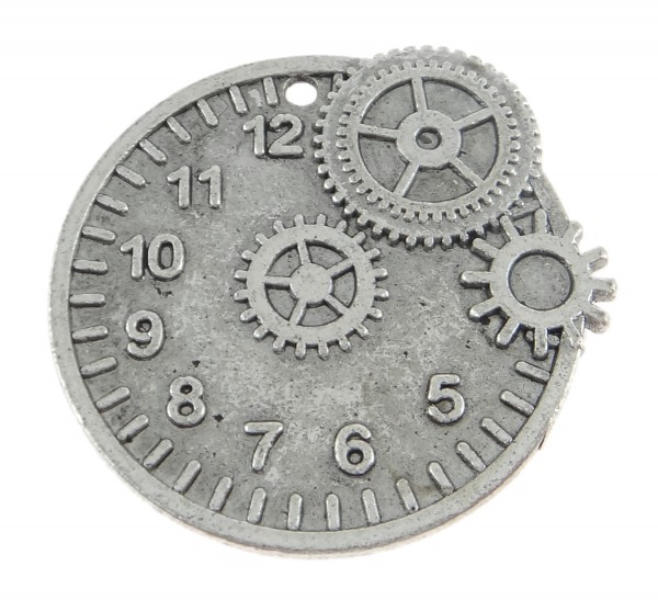 Watch -34 mm – Pendant antique silver