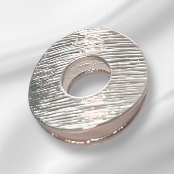 Creative pendant – circle silver plated