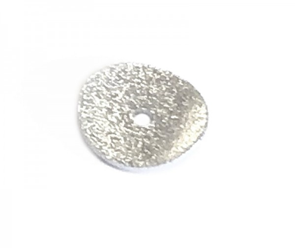 Aluminum spacer - disc curved - 10mm