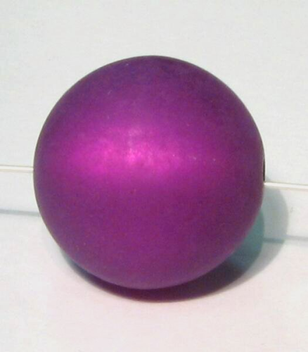 Polaris bead 8 mm purple – small hole