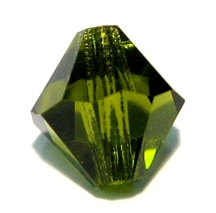 Bicone crystal 8 mm – olivine