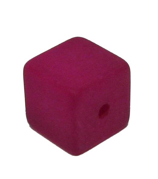 Polaris cube 6 mm blackberry – small hole