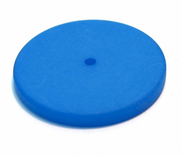 Polaris Scheibe 22mm - rund - blau