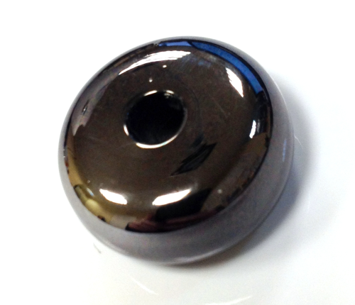 Bagle 25x11,5 mm – haematite colored