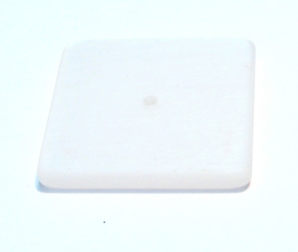 Polaris disc 22 mm – angular – white