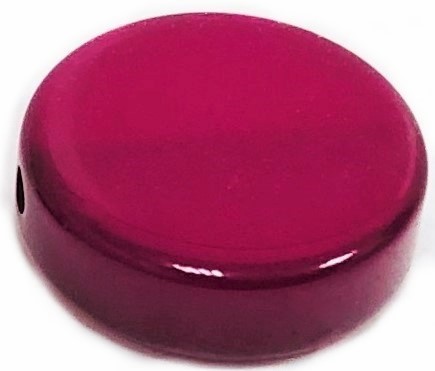 Polaris Coin 12 mm blackberry – glossy