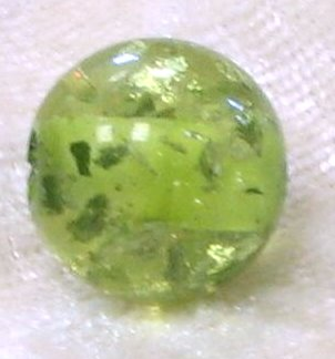 Grobglitzer-Perle 12mm - hellgrün