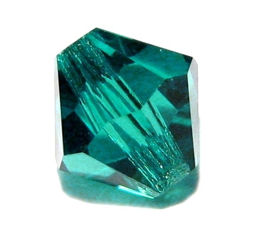 Bicone crystal 8 mm – blue zircon