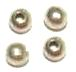 Perle 6mm - 925 Sterling-Silber - 1 Stück