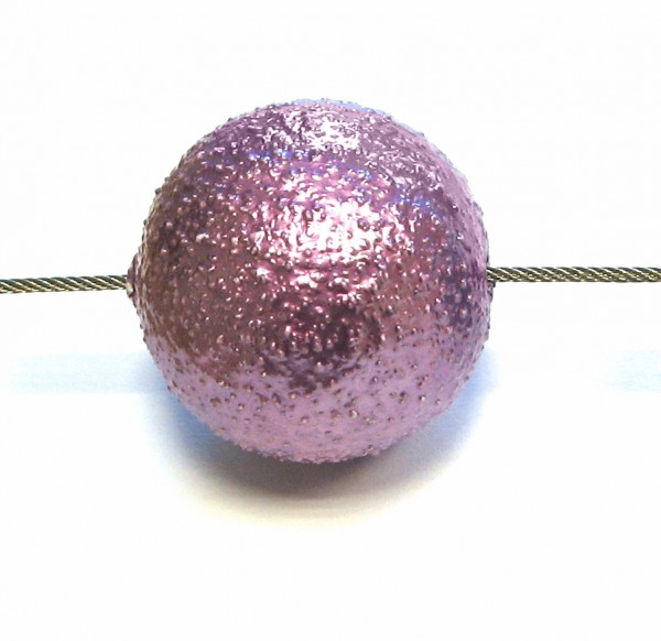 Paper Make bead – Paper Bead Galactic 16 mm – light purple