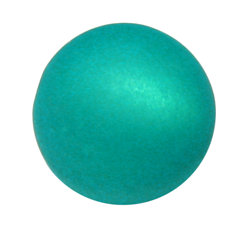 Polarisperle 6mm smaragd - Kleinloch