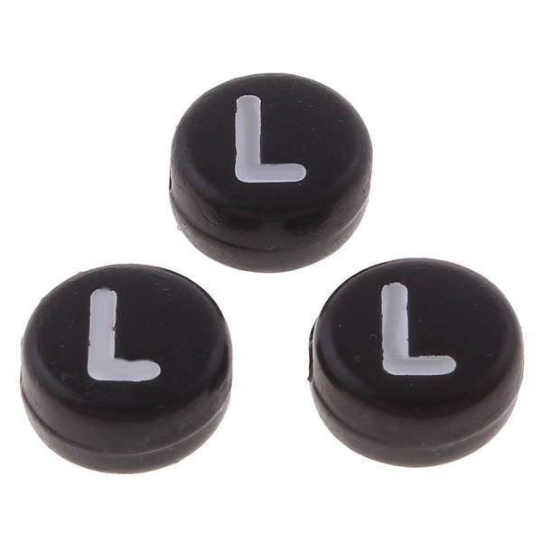 Letter bead L – 7x4 mm – 1 pcs.