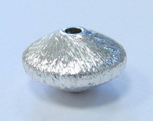 Double cone/discus 10x6 mm – 925 silver
