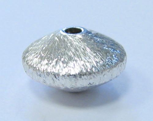 Doppelkonus/Diskus 10x6mm - 925 Sterling-Silber