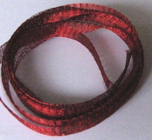 Fabric tape red- 1 meter