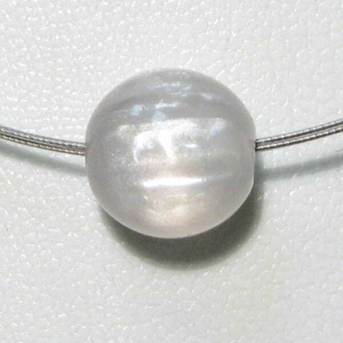 Ilumibead 8 mm – light grey