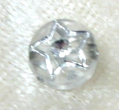 Linse 8x4mm - Strass-Look
