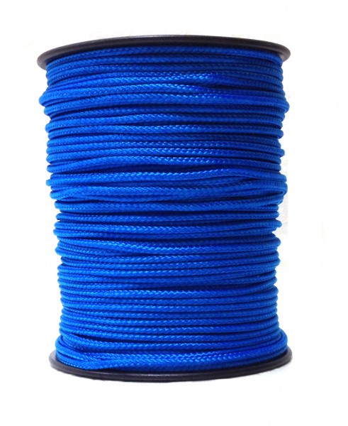 Sail rope – PP-Band – 3 mm royal blue – 1 meter