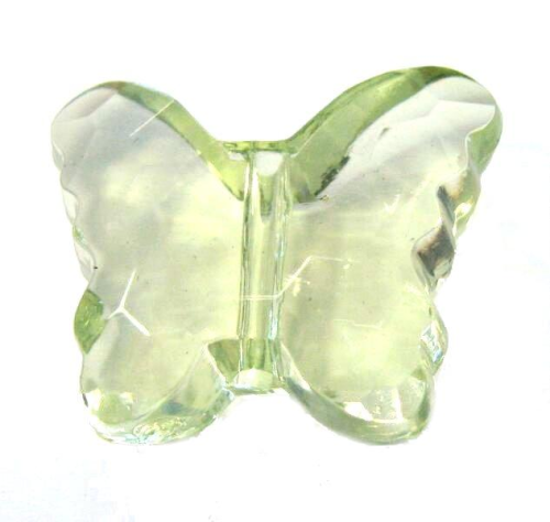 Schmetterling - grün/transparent