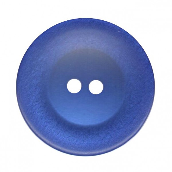 Button 15 mm – satin – blue